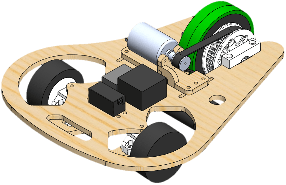 Overall RC CAD assembly